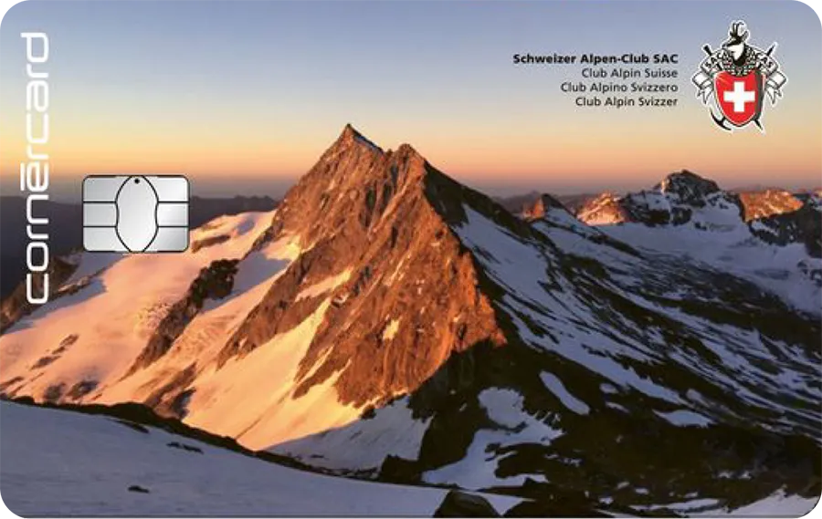 Kredikarten Cornèrcard im Wunschdesign für Privatkunden