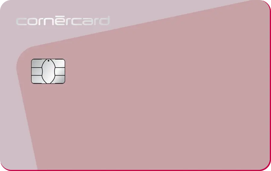 Cornèrcard Gold in Rosé Gold design